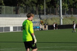 Goalkeeper at the SIS Soccer Showcase